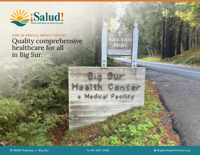 Big Sur Health Center report cover