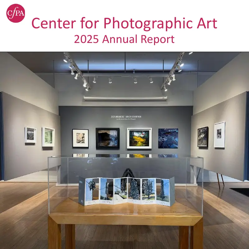 Center for Photographic Art report cover