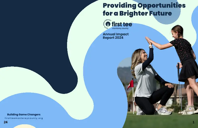 First Tee Monterey County report cover