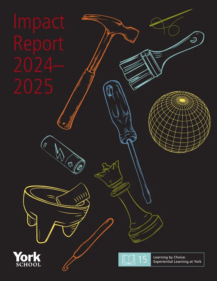 York School report cover